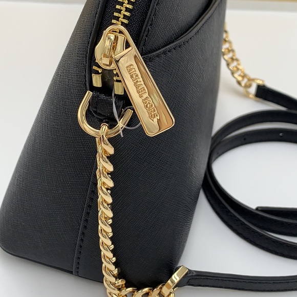 MICHAEL KORS MEDIUM DOME XCROSS XBODY BLACK COLOR - Picture 6 of 14